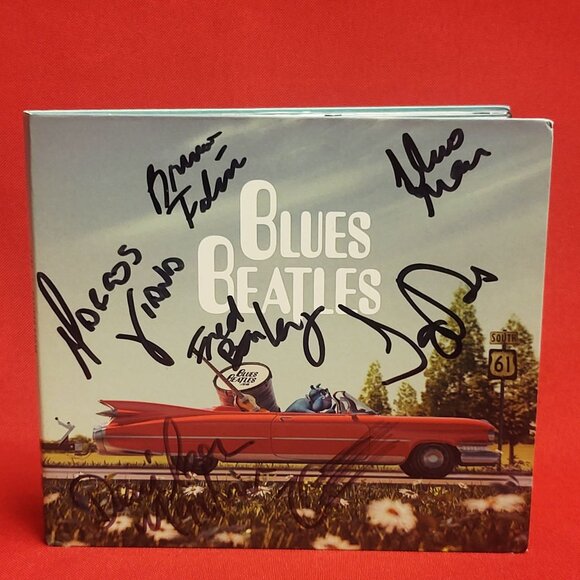 Blue Beatles CD 2017 Signed - Picture 1 of 8